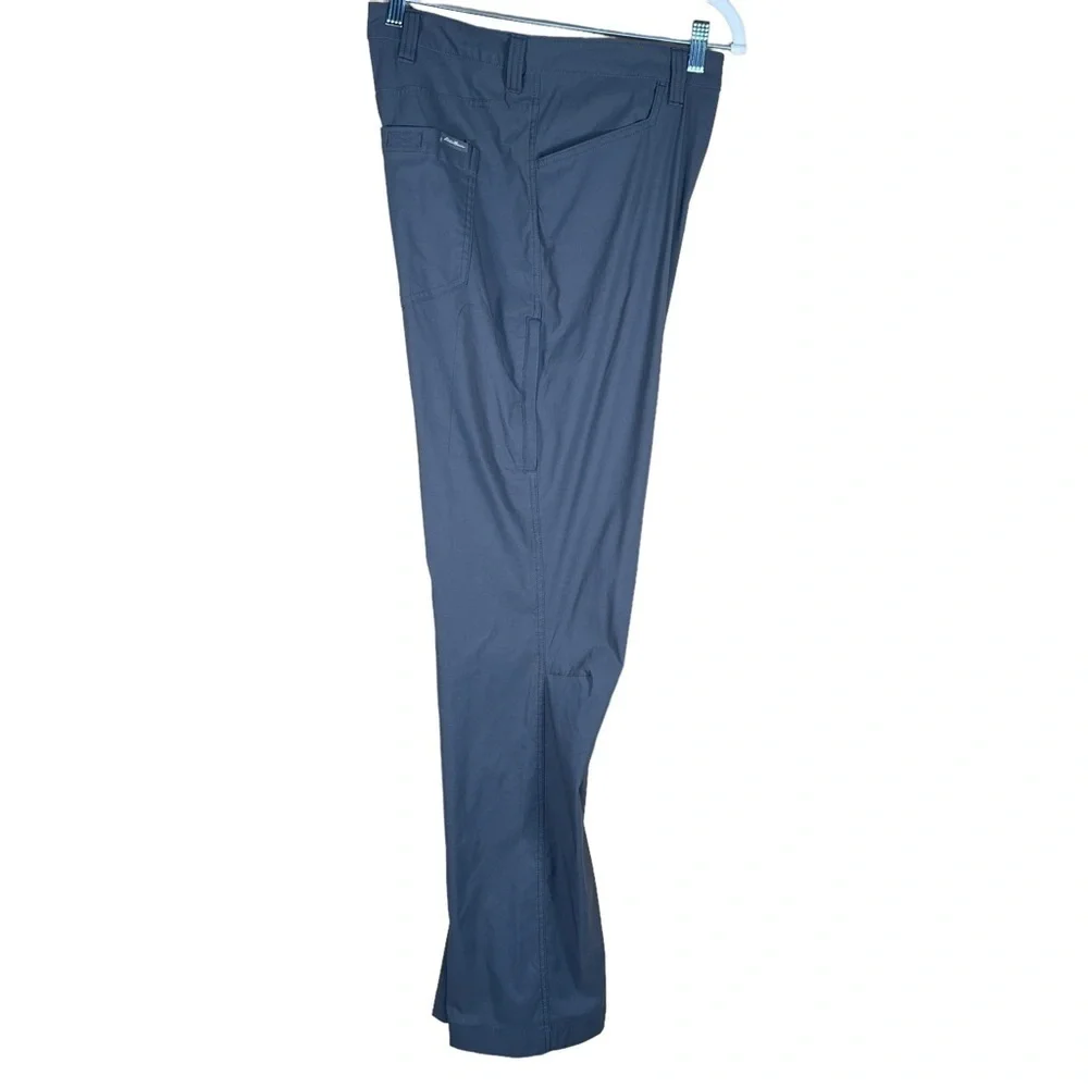 Eddie Bauer Men’s Tech Pant Golf Casual Dark Gray Nylon Blend 40 X 32 - Picture 8 of 13